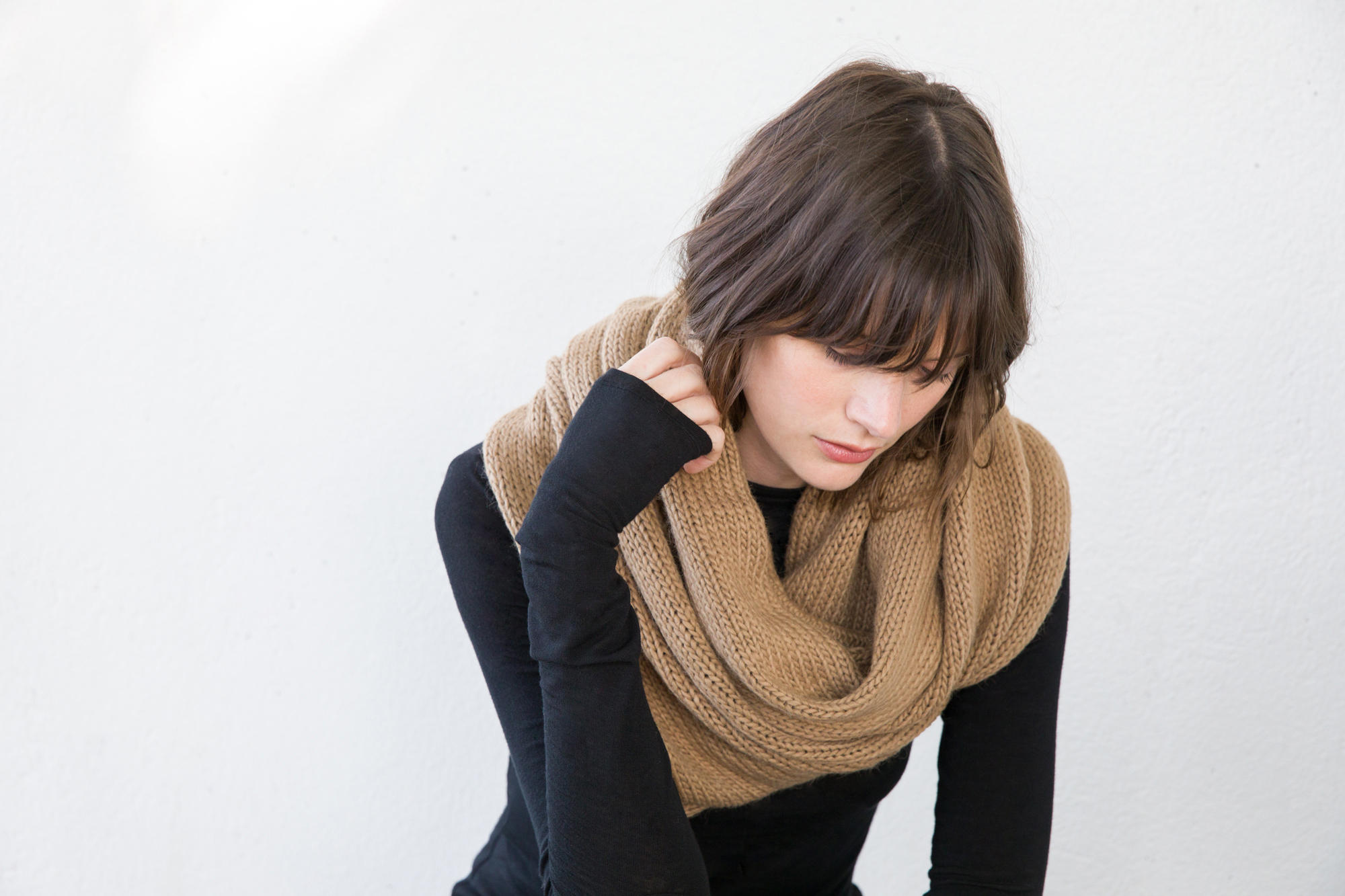 Style Your Wool Infinity Scarf